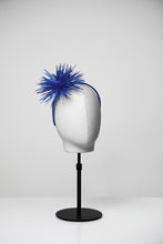 Load image into Gallery viewer, blue fascinator 
